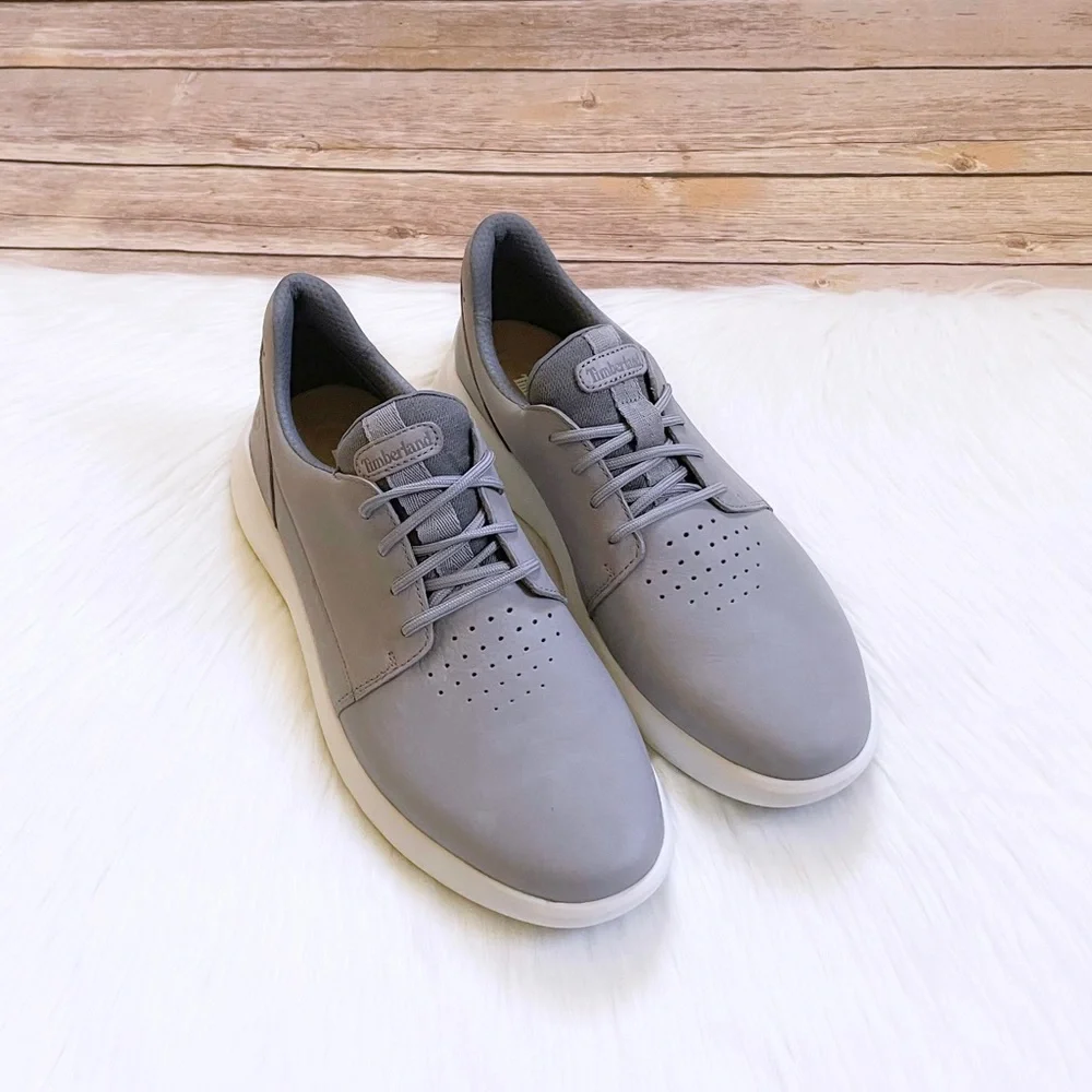Timberland Men’s Bradstreet Ultra Leather Oxford Sneakers - Picture 2 of 7